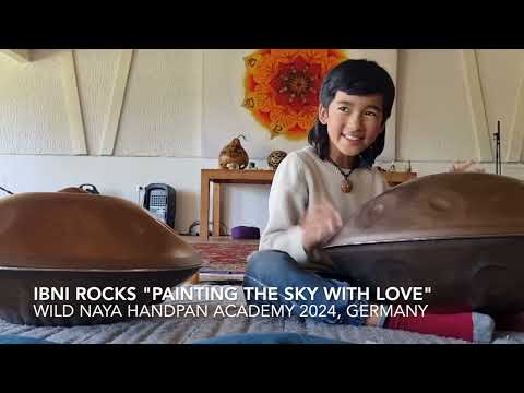 IBNI ROCKS "PAINTING THE SKY WITH LOVE" AT WILD NAYA HANDPAN ACADEMY 2024, GERMANY