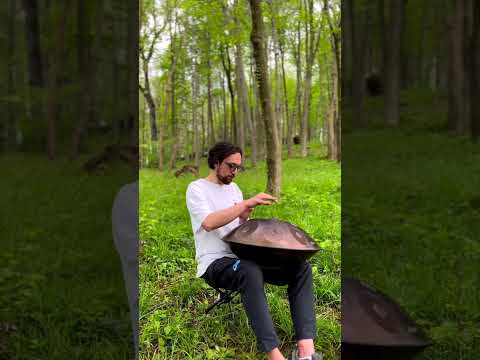 Polyrhythm Handpan Melody: Harmonizing with the Serenity of the Forest 🌳🎶