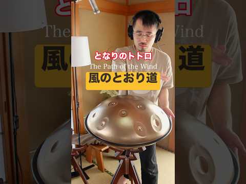 風のとおり道|となりのトトロ|E Amara 20|ハンドパン演奏 # #ハンドパン #handpan #ジブリ #久石譲 #joehisaishi #となりのトトロ #ヒーリングミュージック