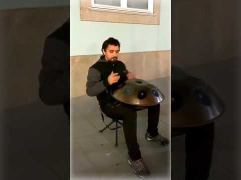 🔥Street improvisation on Handpan🔥 Ханг/Хендпан/Хангдрам/Hang/Hangdrum (magic drum relax yoga music)