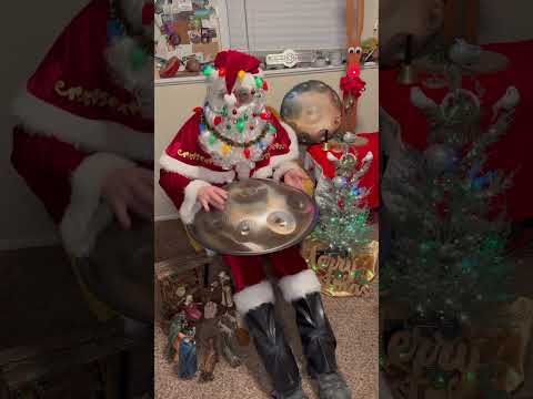 Rudolph the Red Nosed Reindeer on handpan 🦌 #handpan #Rudolph #Christmas #Santa #handpansanta