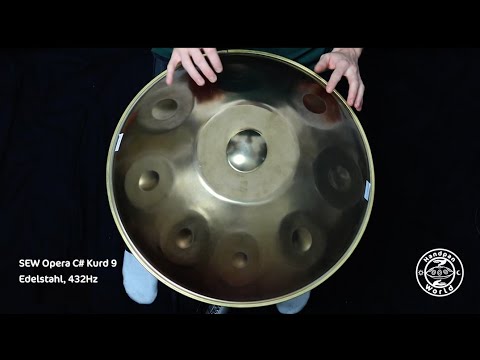 Spirit Wave | C# Kurd (Annaziska) 9 | Edelstahl | 432Hz | C#/ G# A B C# D# E F# G#