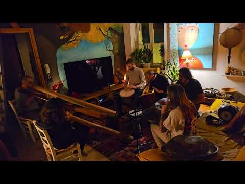 Fire and Tranquility: A Fast Handpan Symphony
