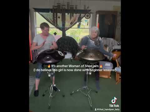 🛸🎶🔥Women of Steel at it again!🔥🎶🛸(G# Celtic  @pansmithhandpans7080/C#Celtic ​@AxiomHandpans)