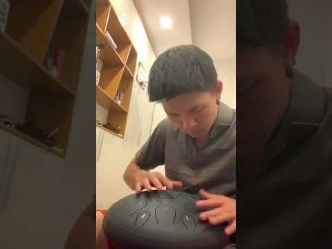 Practicing tongues drum 04#shorts