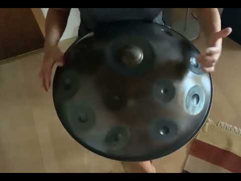Quarantine Song Nr.1 played on Handpan F Voyager Leaf Sound Sculpture