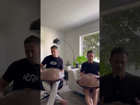Sharing sound and soul — two hearts, one rhythm. ✨#handpan #handpanmusic #healingmusic #1111hz