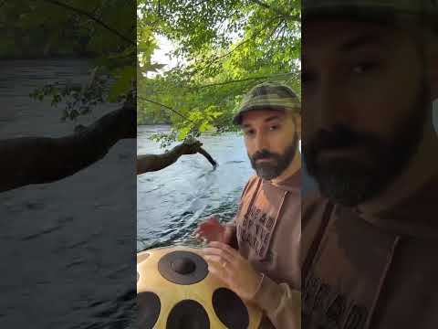 Neotone Handpan Sunrise D Kurd Flow #nature #outdoors #birdsong #river #spring #432hz #hangdrum