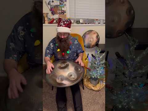 Jingle Bells on handpan 🔔 #handpan #Christmas #JingleBells #handpandan #PanSmithHandpans