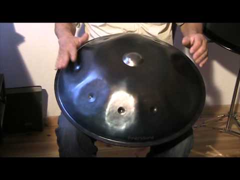 Innersound handpan, scale D-Minor, new,