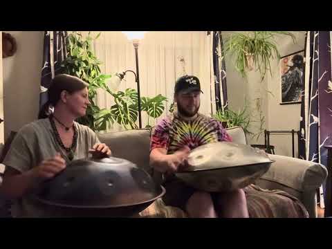 Handpan duet. Sweet E Major/C# Minor handpans