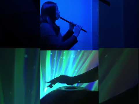 collaboration: Aethervoce (Irish whistle) x @AromaSomaMusic  (handpan)