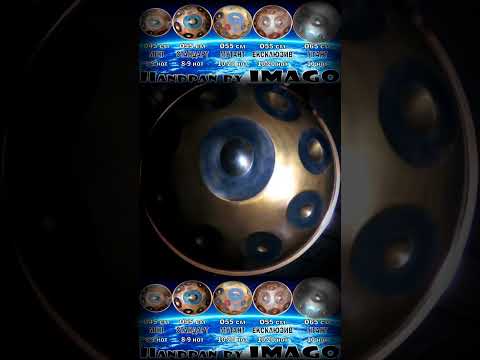 Handpan IMAGO 🛸 СТАНДАРТ Kurd(D) - лад #2 за популярністю - Ханг/Хендпан/Хангдрам(magic relax music)