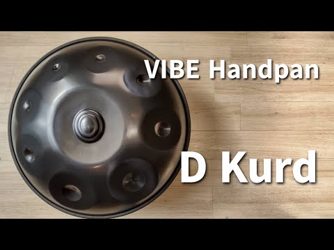【ハンドパン販売】VIBE Handpan /  D Kurd 試奏1