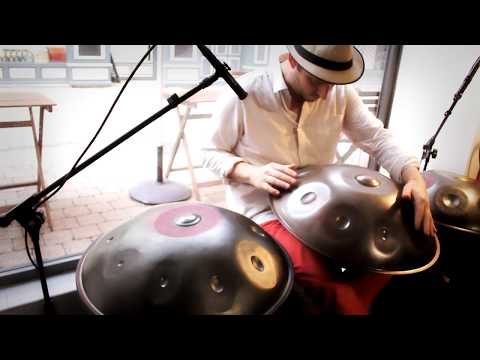 Handpan Concert @ The Popote (short extract #3) 07/2017