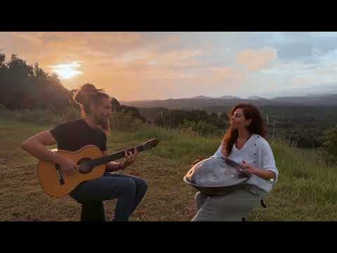 Handpan & Guitar Relaxing Meditation Music [IMPROV]