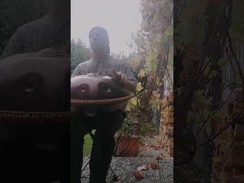 Transferring sadness into my manik F# Nordlys  #handpan #handpanmusic #maniksoundsculptures