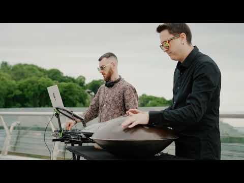 DIRESH & Anatoliy Gernadenko - #SunriseMix @Kyiv, Ukraine [Handpan Set]