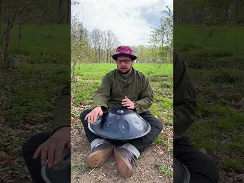 meditative pattern / Hangdrum D Kurd / calming session  #art #handpan #artist #healing #frequency