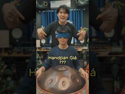 Thử thách bịt mắt đoán giá Handpan 😵 #challenge #chihung #handpanvietnam #hangdrum