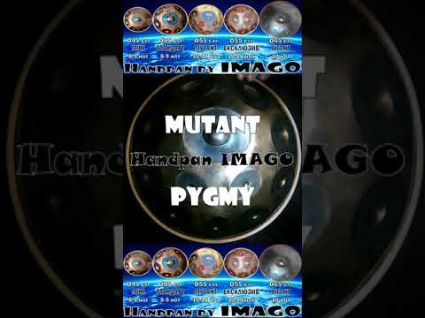 Handpan IMAGO [модель МУТАНТ - Pygmy (F)] Ханг/Хендпан/Хангдрам/Пантам/Hang/Hangdrum (relax yoga)