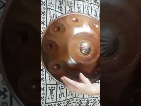 Handpan Ondpan KURD scale D / A Bb C D E F G A