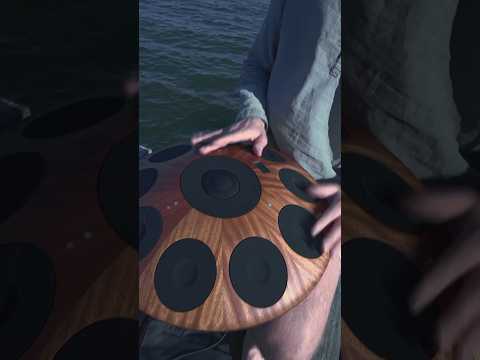Went down to the ocean yesterday 💙 #handpanmusic #handpan #handpanlover #handpanmusician #neotone
