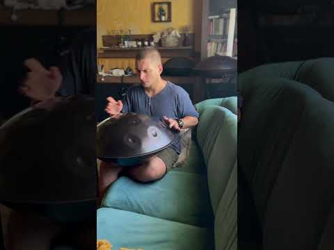 Hand pan rhythmic #percussion #handpan #hangmassive