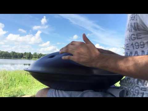 Halo Equinox handpan. Lakeside improv