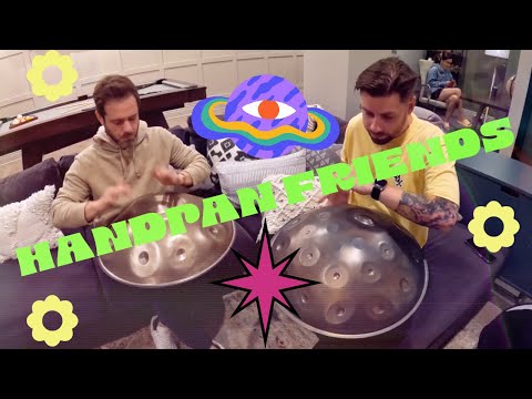 HandpanMoves and @TedMunyerTheHandpanProject | Impromptu HANDPAN DUO