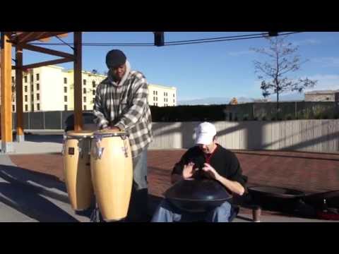Grace Cafe - Session One Handpan Hang Instrument Playing