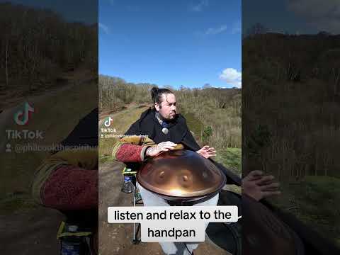 relax & listen to handpan in nature#handpanmusic #viral #handpan #naturevibes #vibe #fyp #432hz