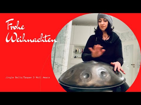 Jingle Bells | Handpan D Moll Amara#jinglebells #handpanmusic #weihnachtsmusik #chrismasmusic 🎄❤️🎶
