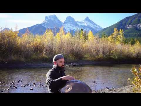 Golden Handpan in Autumn | Three Sisters, Bow Valley, Canada