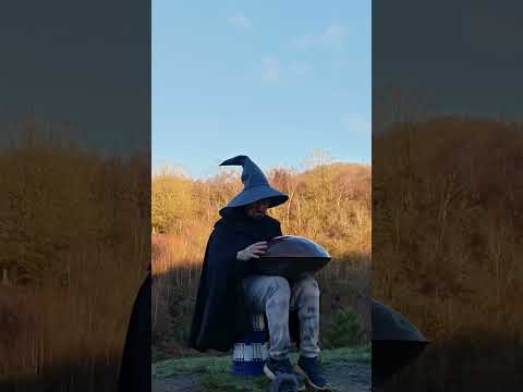 WIZARD playing a handpan?