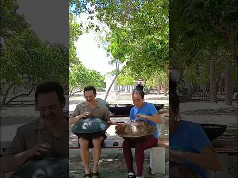 Handpan duo #handpan #handpanmusic #jam #coolmusic