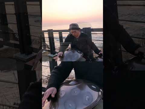 「癒音Ⅴ 霞 -YUON-」恋人岬の夕凪11 Hiroyukeeeeee handpan #meditationmusic #癒音yuon