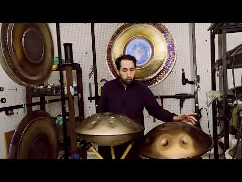 Gongs Boréal E, D, C + Handpans Boréal Equinox E et Kurd D