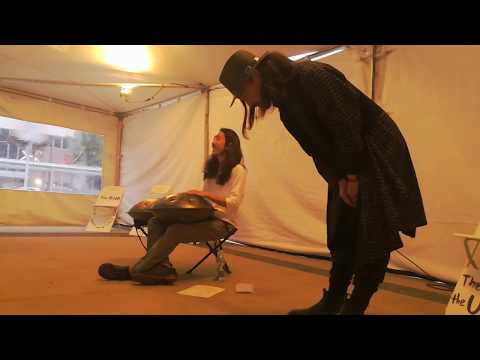 Performance at Cultural Days at Queen Elizabeth Theatre in Vancouver in Canada