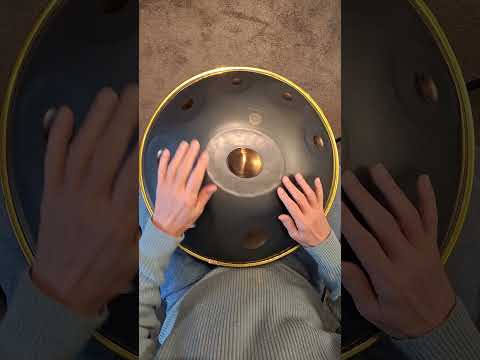 Easy-to-learn Handpan Compositions: Morning Dance (Kurd Scale) #shorts