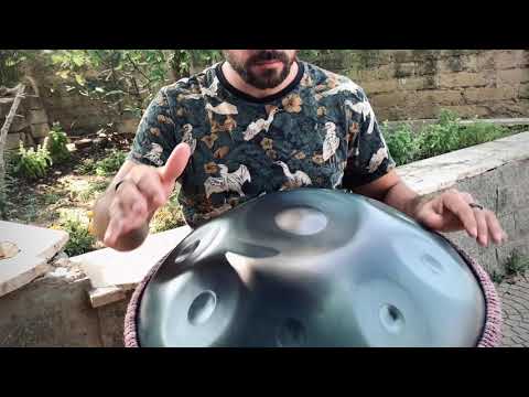 Bertelli Handpan "Kurd 8" D minor Disponibile su:  www.bertellihandpan.com