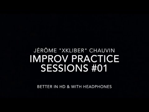 xkliber's Handpan Improv Practice Sessions #01 (2 tunes/several tricks)