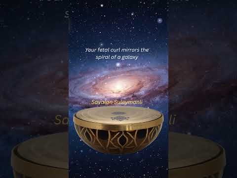 Handpan Quote | Cosmic Spiral Thoughts #handpan #quote #spiritual #shorts #zen #meditation #vibes