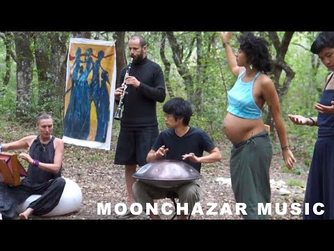 "Little Frame" MOONCHAZAR in France | Handpan Artist “KASHIWA HANG／柏ハング”