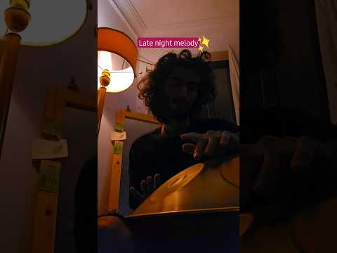handpan🎵| Late night melody✨️#shorts