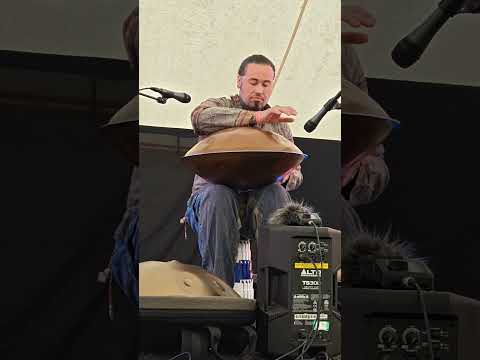 thank you for the support for my handpan show at festival of pagan and witches #handpan #festival