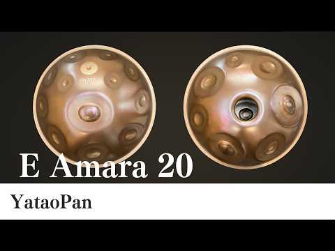 【ハンドパン販売】YataoPan / E Amara 20 試奏1［管理番号158］