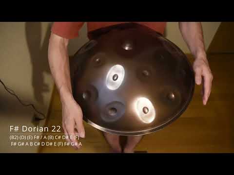 STUDIO WAITA HANDPAN / F# Dorian 22