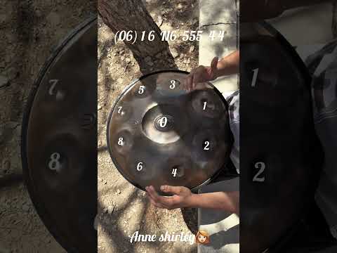 آموزش آهنگ آنشرلی با هنگدرام🌿 #آموزش_هنگدرام #هنگدرام #آنشرلی #music #handpan #trendmusic #shorts