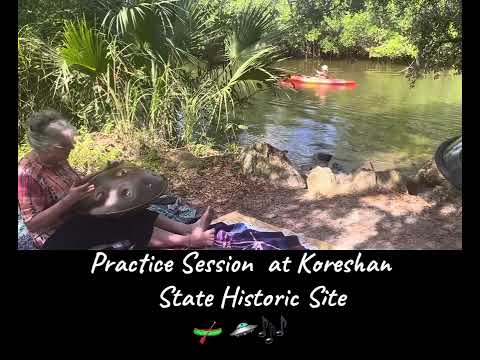 ⁠💕🛸🎶 @koreshanstatepark9700  .. One of my favorite places to play!  🛶🛸🎶💕🦋